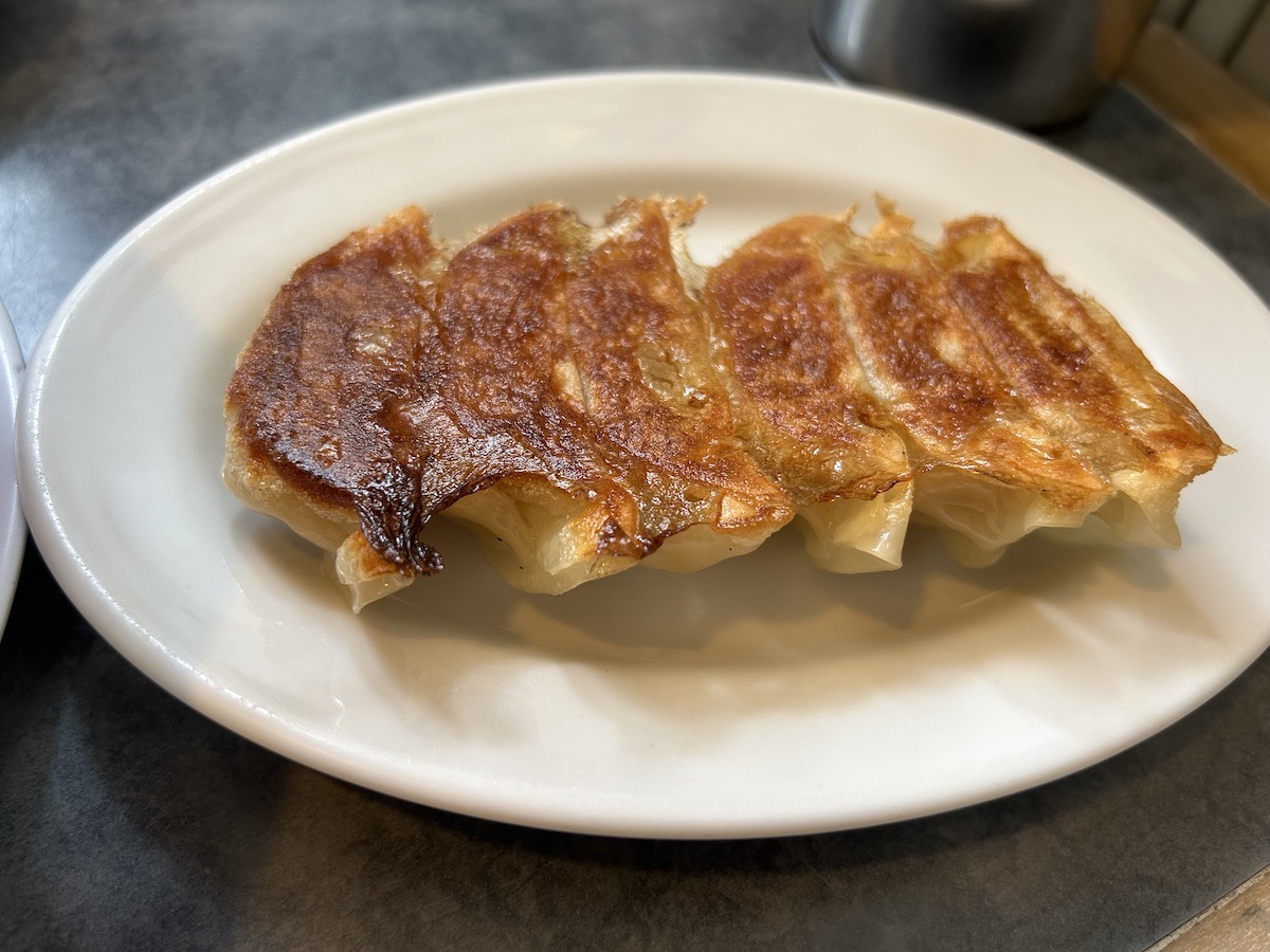 京大周辺のご飯　第一旭　餃子