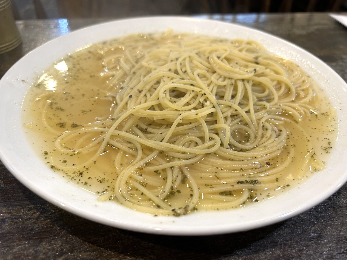 京大周辺のカフェ　カフェコレクション　パスタ