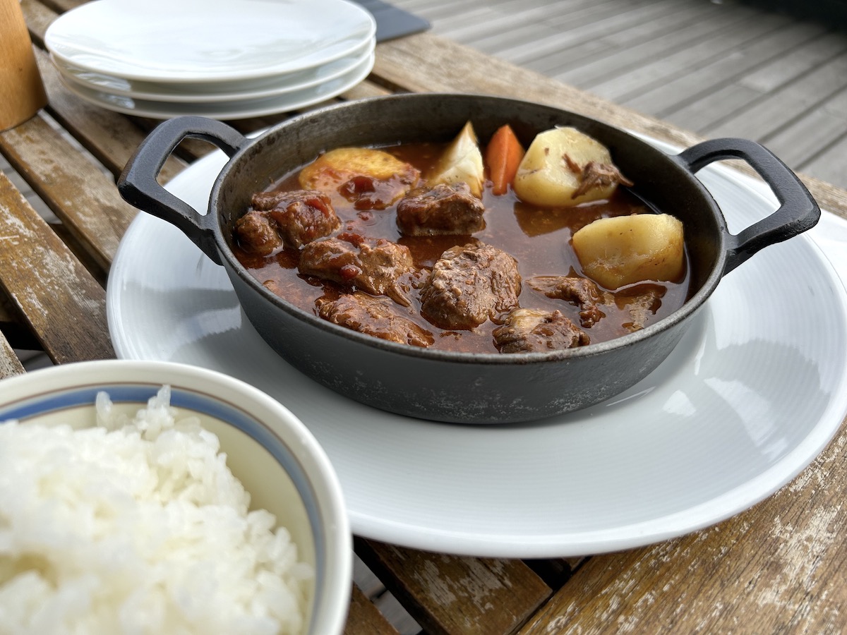 京大生のデートご飯　京都モダンテラス　ビーフシチュー